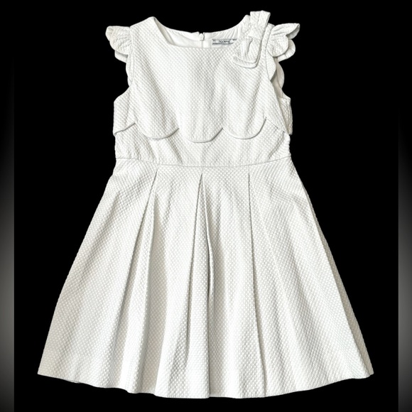 Mayoral***White Cotton Pretty Dress***Size 7***$98 - Picture 1 of 4